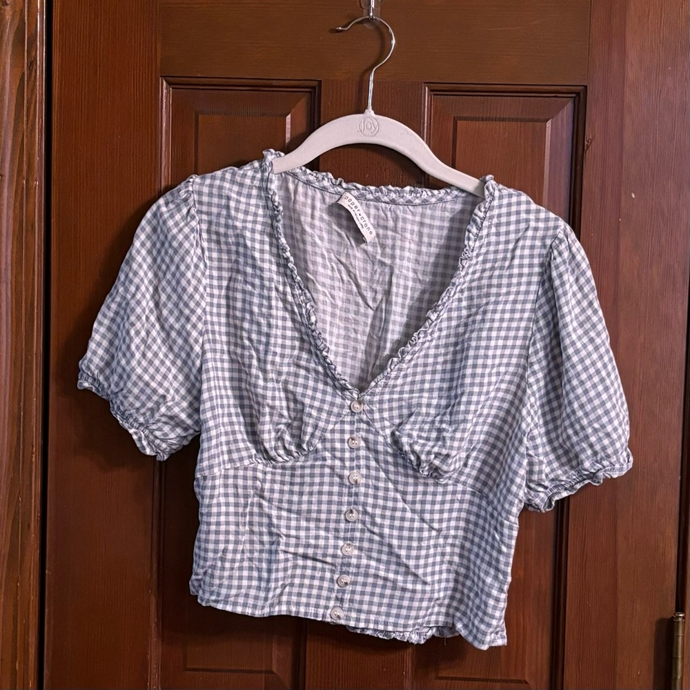 Paper Crane Crop Top EUC